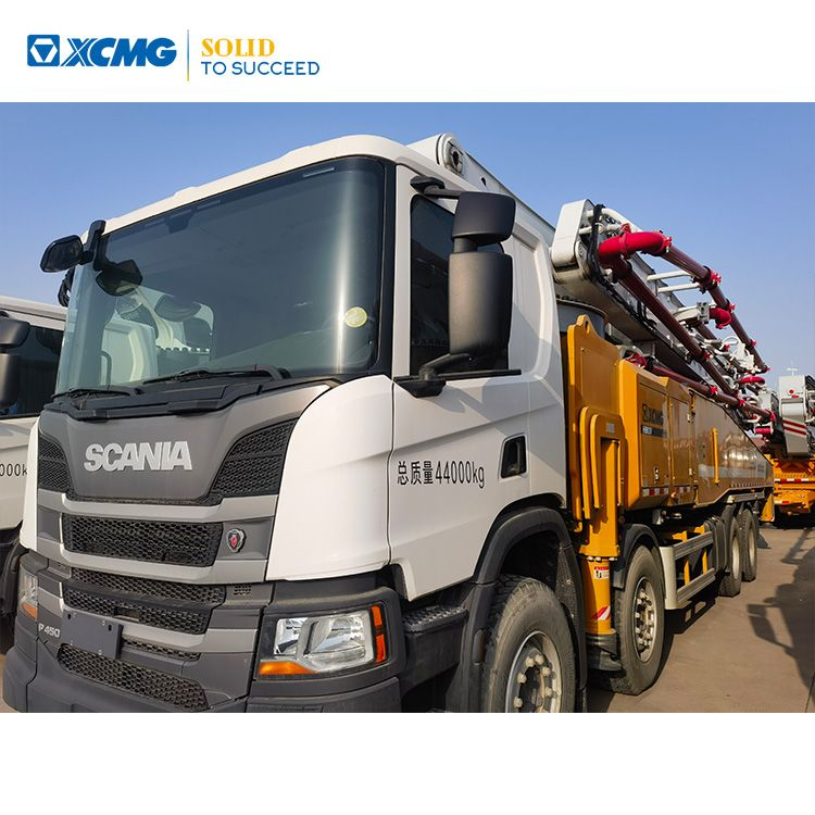 XCMG Factory 62m Second-hand HB62V Truck Mounted Concrete Pump Stania chassis for Sale